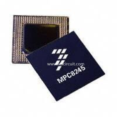 A microplaqueta de superfície do circuito integrado da montagem/integrou o processador MPC8245LVV333D