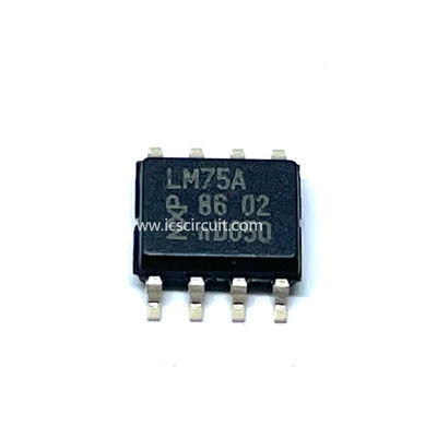 Sensor de temperatura original RoHS de IC LM75AD Digitas do motorista do diodo emissor de luz