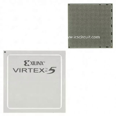 Componente eletrônico programável da microplaqueta XC5VLX155T-1FFG1136C Virtex-5 Fpga de IC